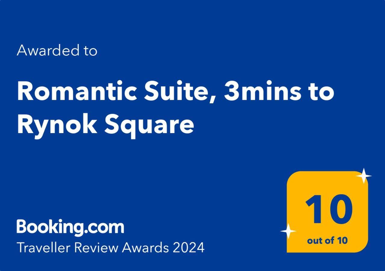 Romantic Suite, 3Mins To Rynok Square Lviv Exterior foto